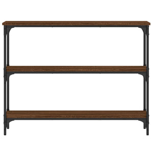 Konsolentisch Braun Eiche 100 cm