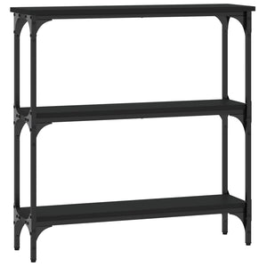 Schwarzer Konsolentisch 75 cm