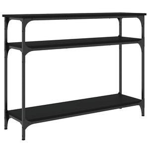 Schwarzer Konsolentisch 100 cm