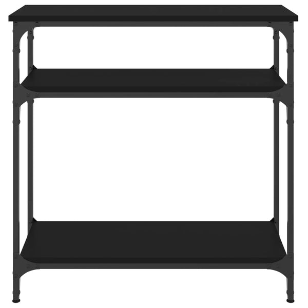 Schwarzer Konsolentisch 75 cm