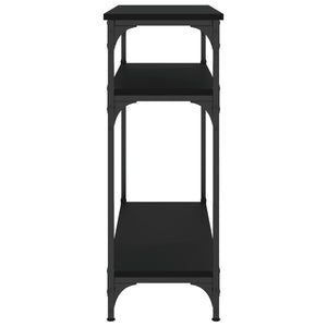 Schwarzer Konsolentisch 75 cm