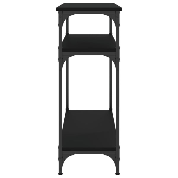 Schwarzer Konsolentisch 75 cm