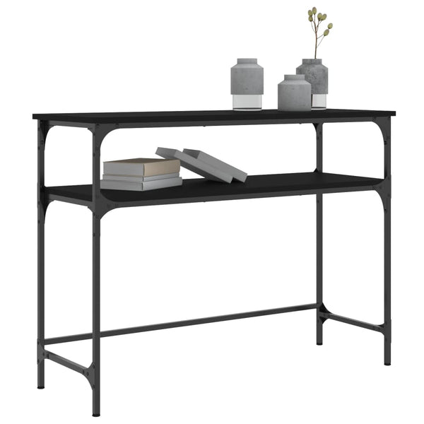 Schwarzer Konsolentisch 100 cm