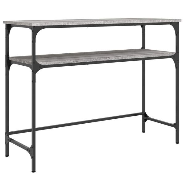 Grauer Konsolentisch Sonoma, 100 cm