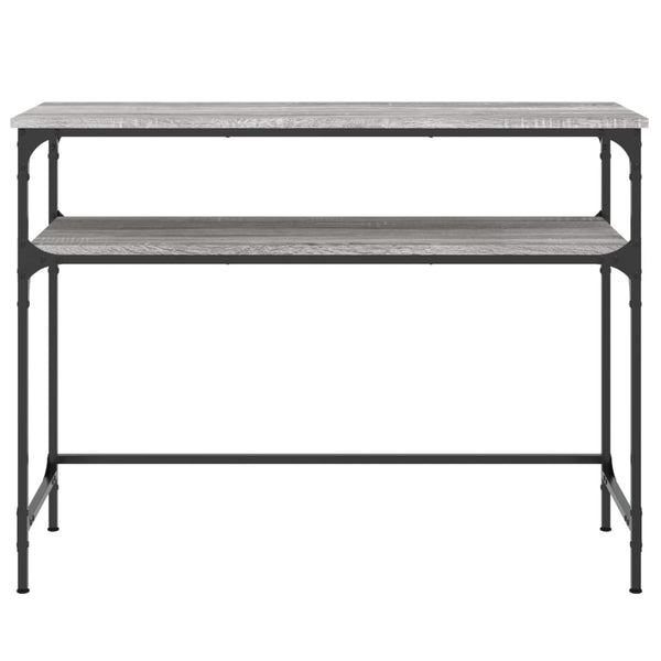 Grauer Konsolentisch Sonoma, 100 cm