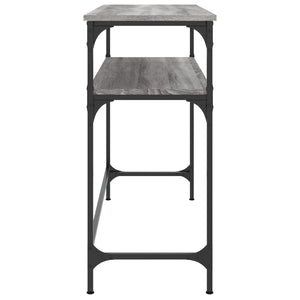 Grauer Konsolentisch Sonoma, 100 cm