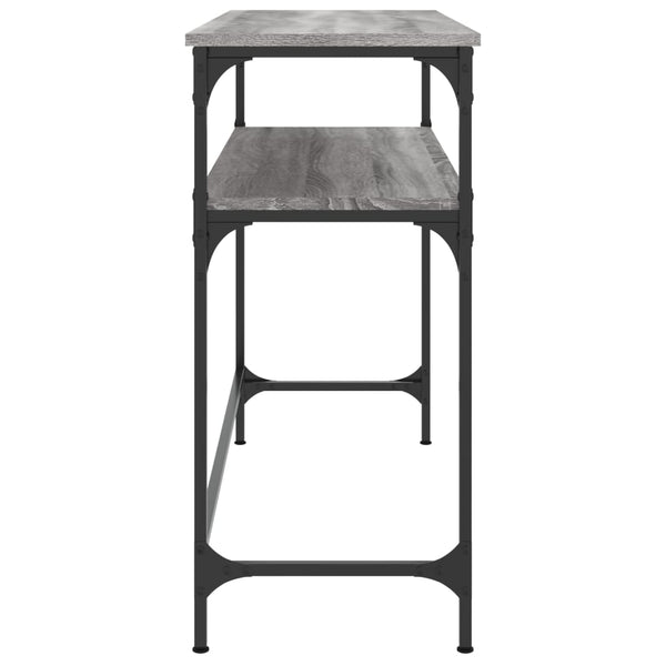 Grauer Konsolentisch Sonoma, 100 cm