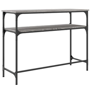Grauer Konsolentisch Sonoma, 100 cm