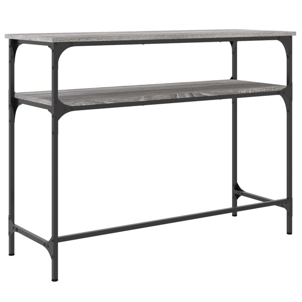 Grauer Konsolentisch Sonoma, 100 cm