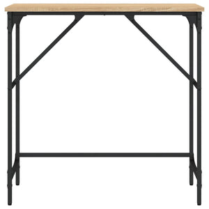 vidaXL Console chêne Sonoma 75x32x75 cm Aggloméré