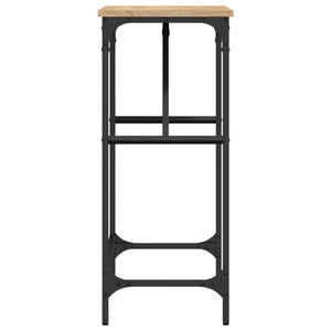 vidaXL Console chêne Sonoma 75x32x75 cm Aggloméré