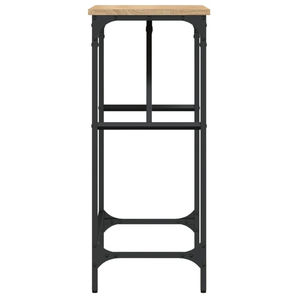 vidaXL Console chêne Sonoma 75x32x75 cm Aggloméré