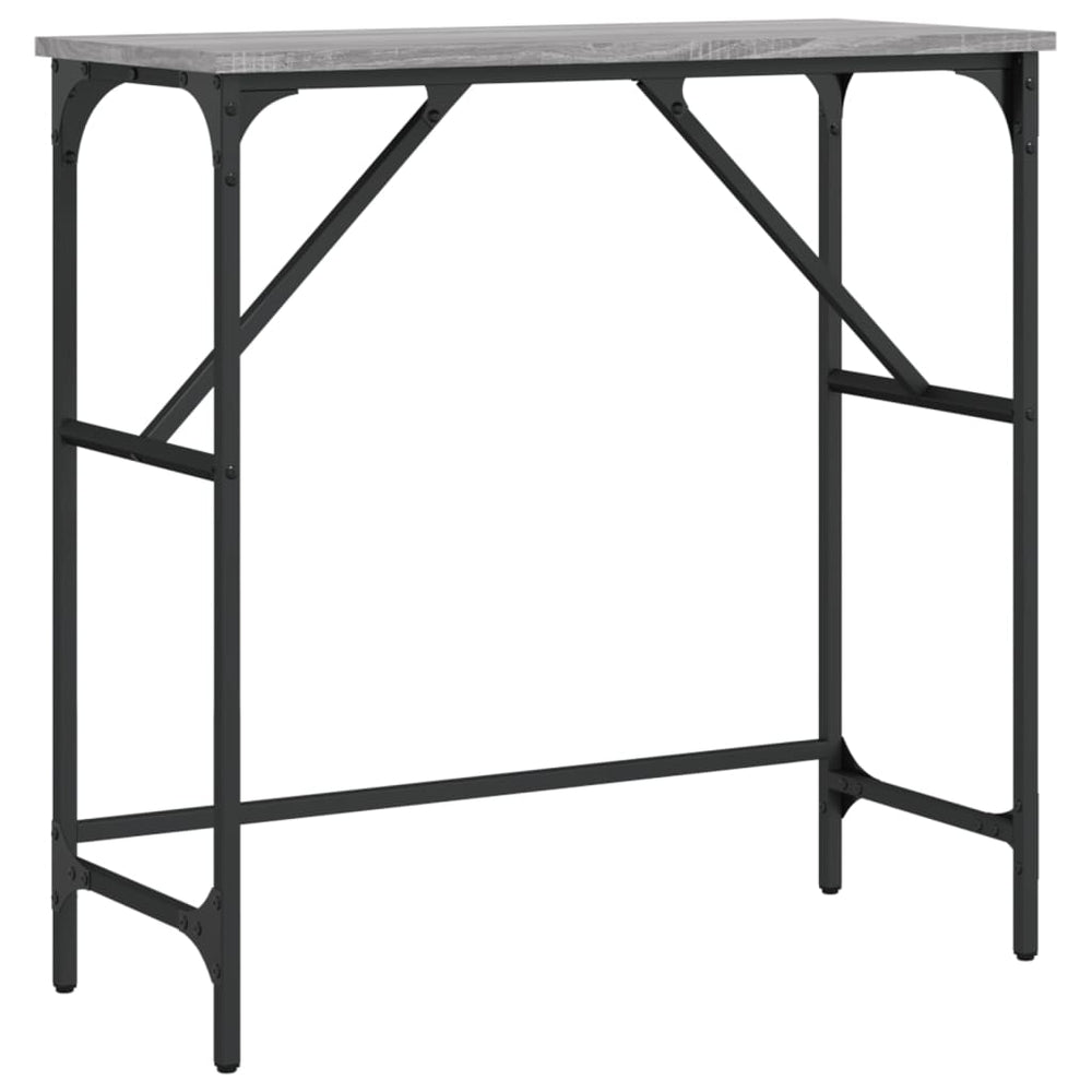 Konsolentisch Grau Sonoma 75x32x75 cm