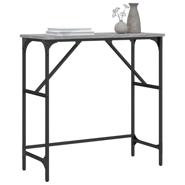 Konsolentisch Grau Sonoma 75x32x75 cm