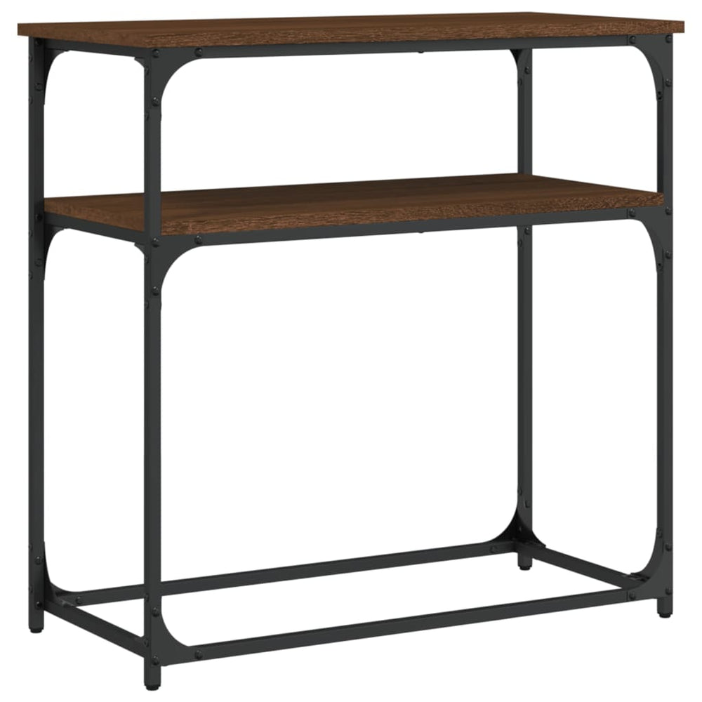 Konsolentisch Braun Eiche 75 cm