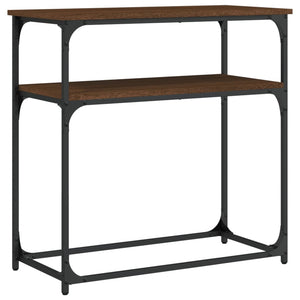 Konsolentisch Braun Eiche 75 cm