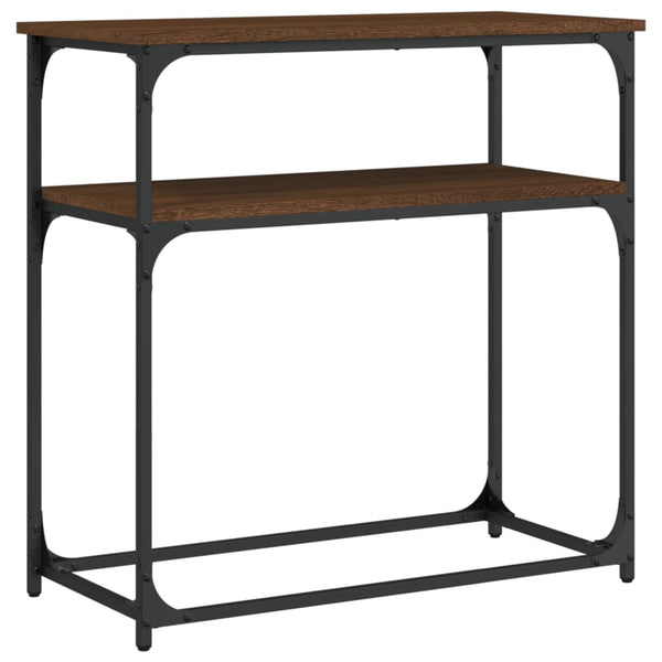 Konsolentisch Braun Eiche 75 cm