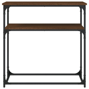 Konsolentisch Braun Eiche 75 cm