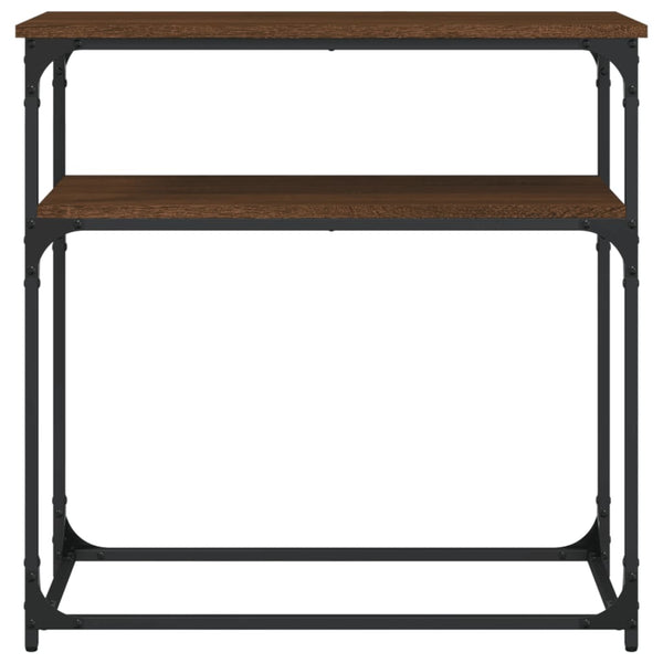 Konsolentisch Braun Eiche 75 cm