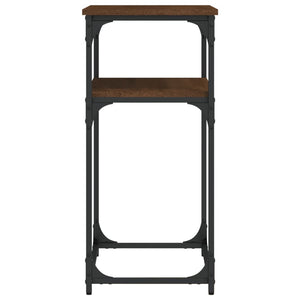 Konsolentisch Braun Eiche 75 cm