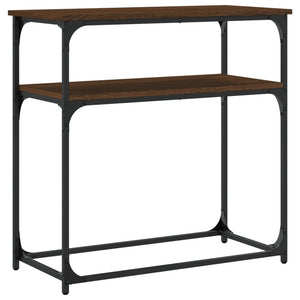 Konsolentisch Braun Eiche 75 cm