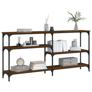 Konsolentisch Braun Eichen-Optik 160 cm