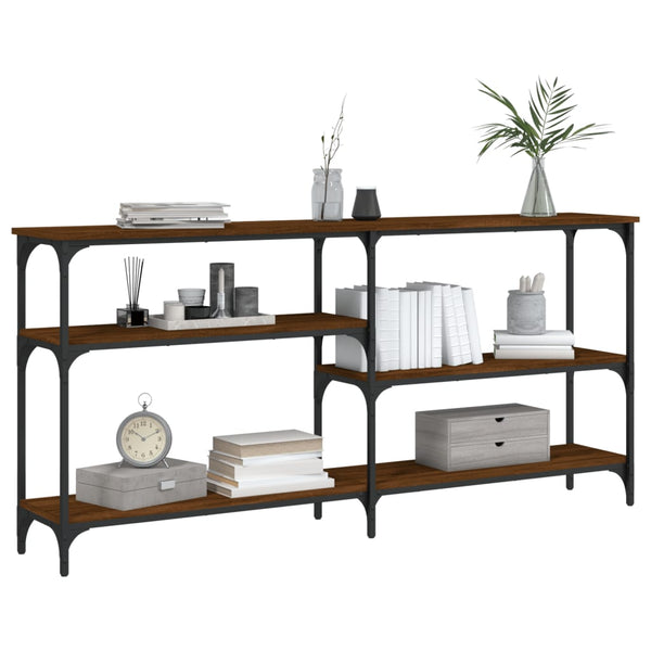 Konsolentisch Braun Eichen-Optik 160 cm