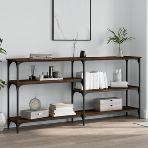 Konsolentisch Braun Eichen-Optik 160 cm