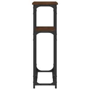 Konsolentisch Braun Eichenoptik 90 cm