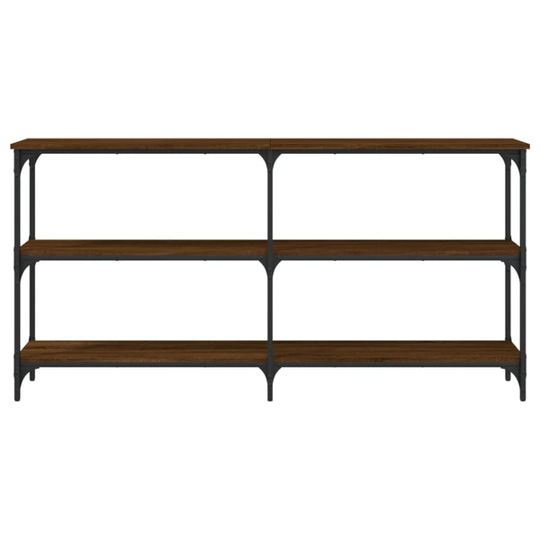 Konsolentisch Braun Eiche Optik 150 cm