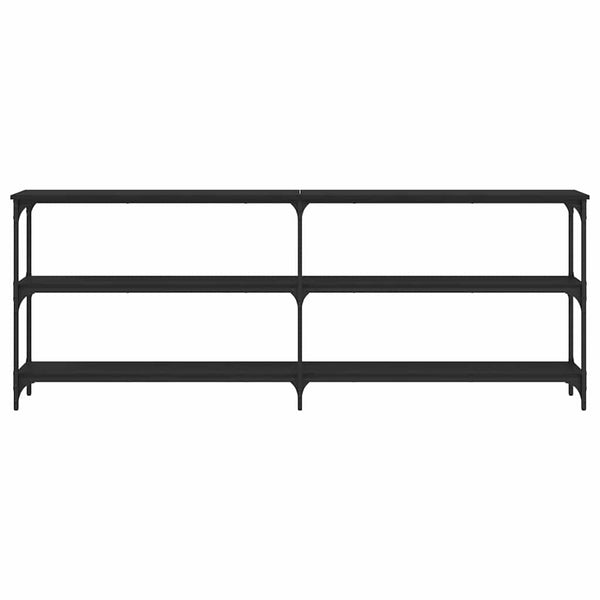 Schwarzer Konsolentisch 200 cm