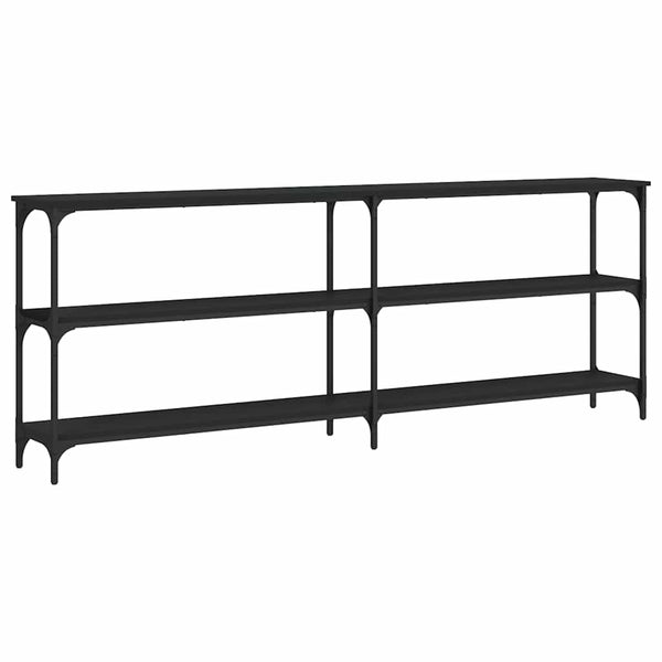 Schwarzer Konsolentisch 200 cm