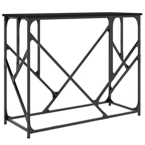 Schwarzer Konsolentisch 100x40x80 cm