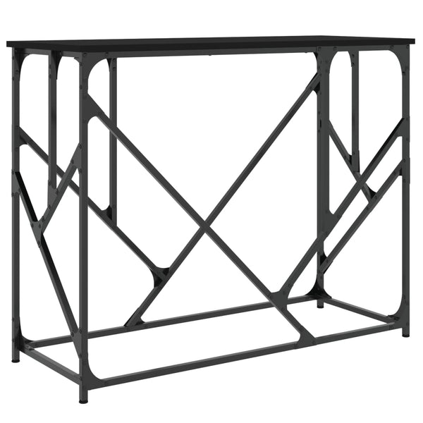 Schwarzer Konsolentisch 100x40x80 cm