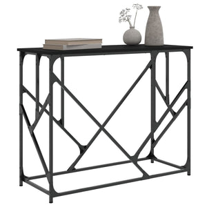 Schwarzer Konsolentisch 100x40x80 cm