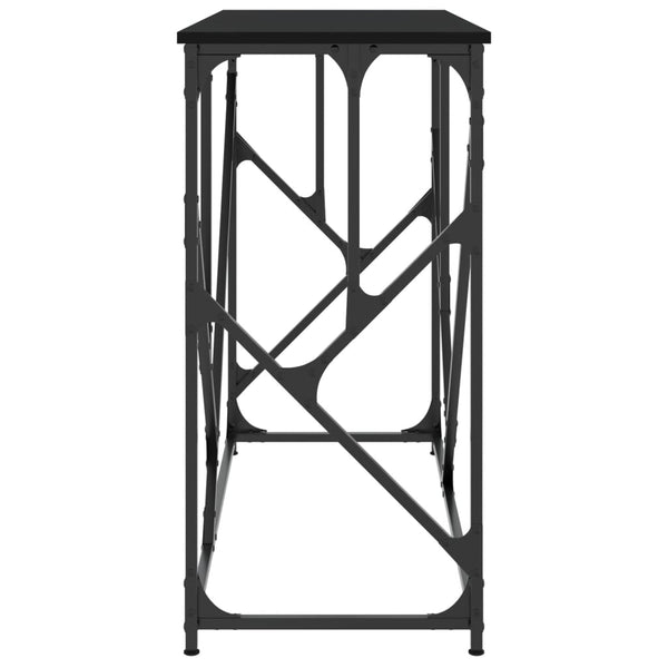 Schwarzer Konsolentisch 100x40x80 cm