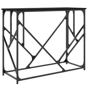Schwarzer Konsolentisch 100x40x80 cm