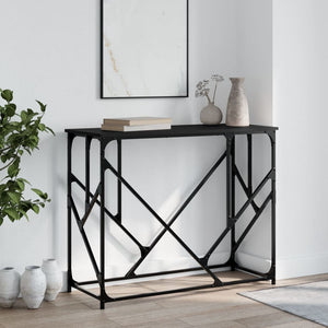 Schwarzer Konsolentisch 100x40x80 cm