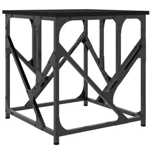 Schwarzer Couchtisch 45x45 cm
