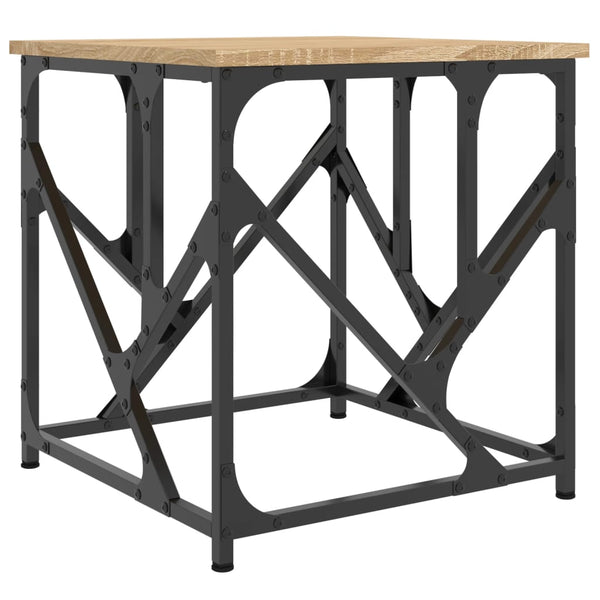 Sonoma Eiche Couchtisch 45x45 cm