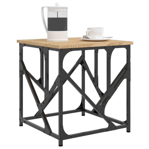 Sonoma Eiche Couchtisch 45x45 cm