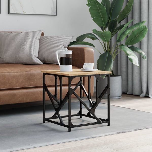 Sonoma Eiche Couchtisch 45x45 cm