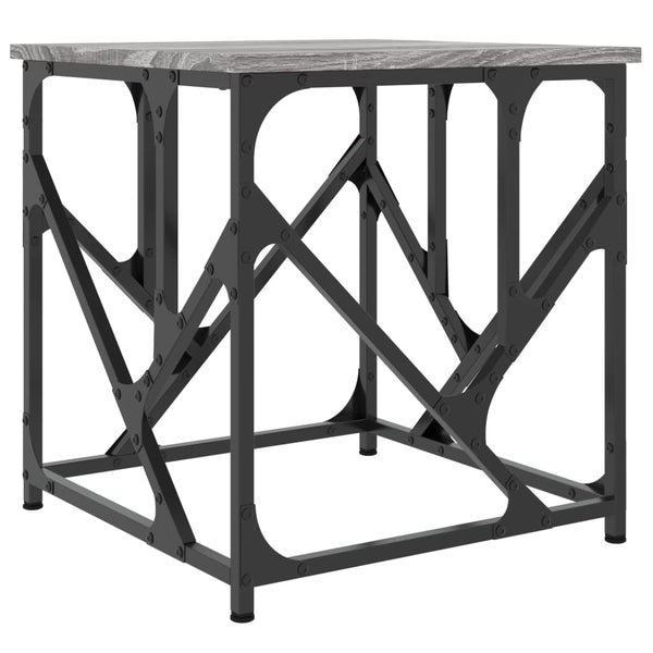 Grauer Couchtisch Sonoma 45x45 cm