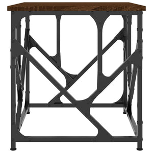 Couchtisch Braun Eichenoptik 45x45 cm