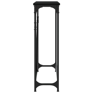 Schwarzer Konsolentisch 102 cm