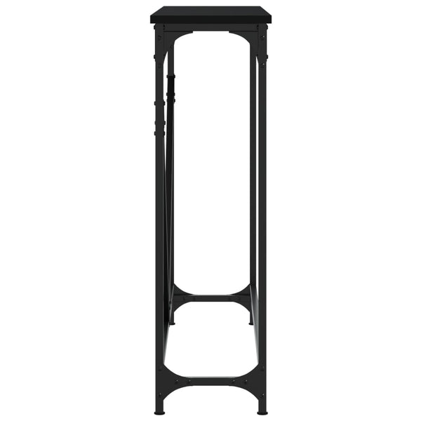 Schwarzer Konsolentisch 102 cm