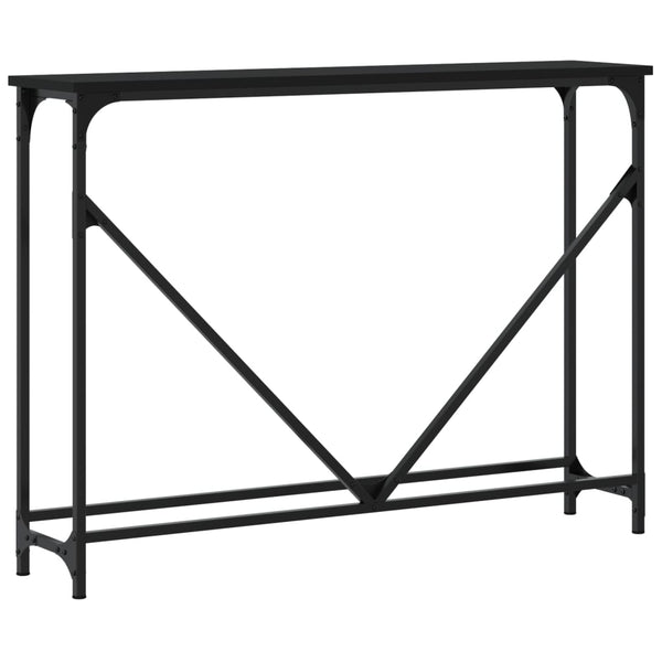Schwarzer Konsolentisch 102 cm
