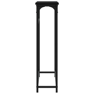 Schwarzer Konsolentisch 75 cm