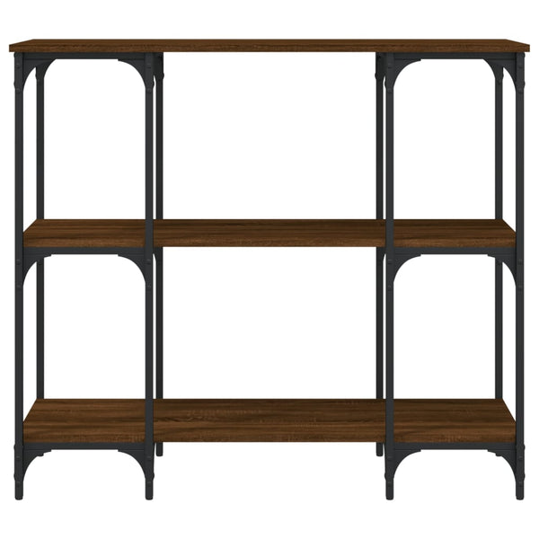 Konsolentisch Braun Eichen-Optik 102 cm