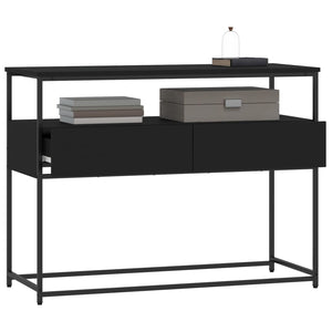 Schwarzer Konsolentisch 100 cm